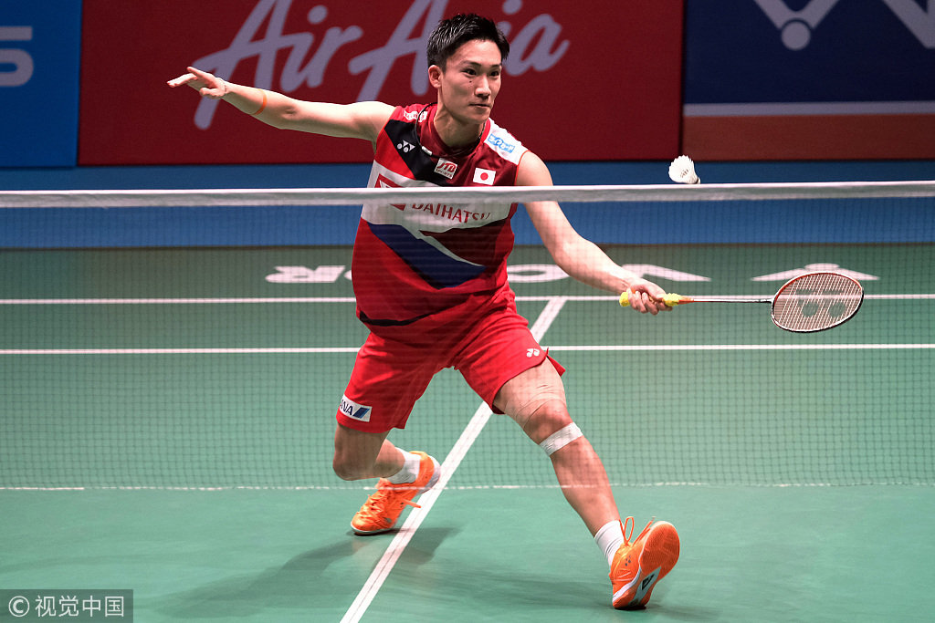 马来西亚队逆转印度队，桃田贤斗带队取胜